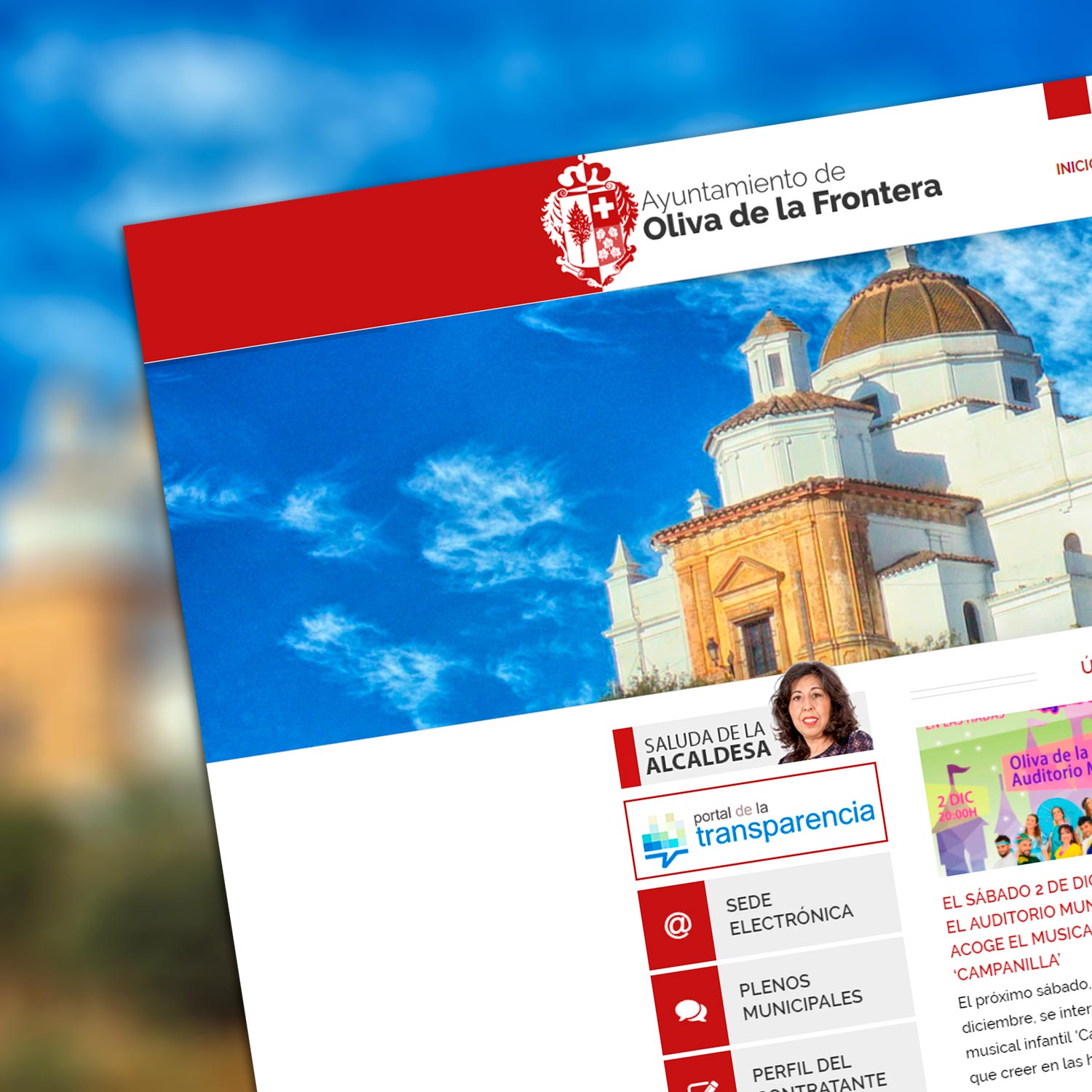 Portal Web del Ayuntamiento de Oliva de la Frontera