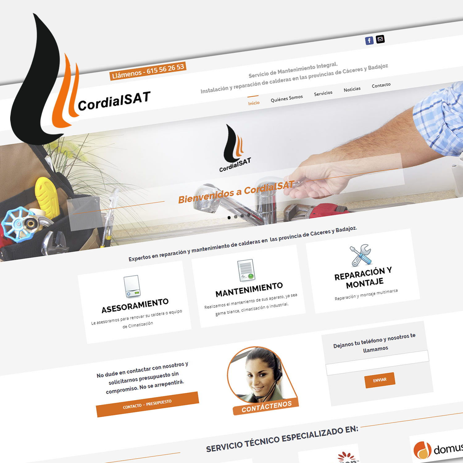 Diseño Web - CordialSAT