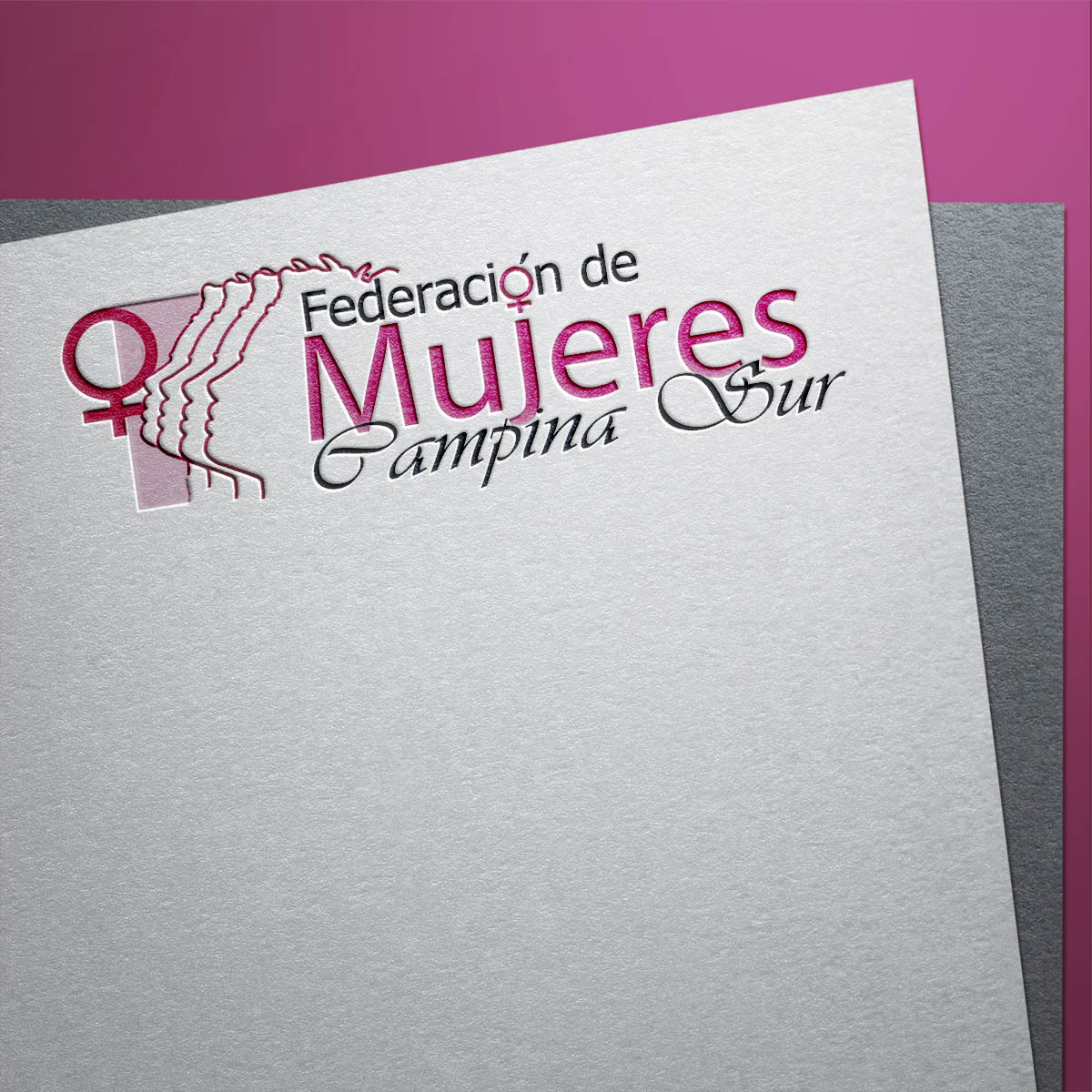 Diseño Logotipo Federación de Mujeres Campiña Sur